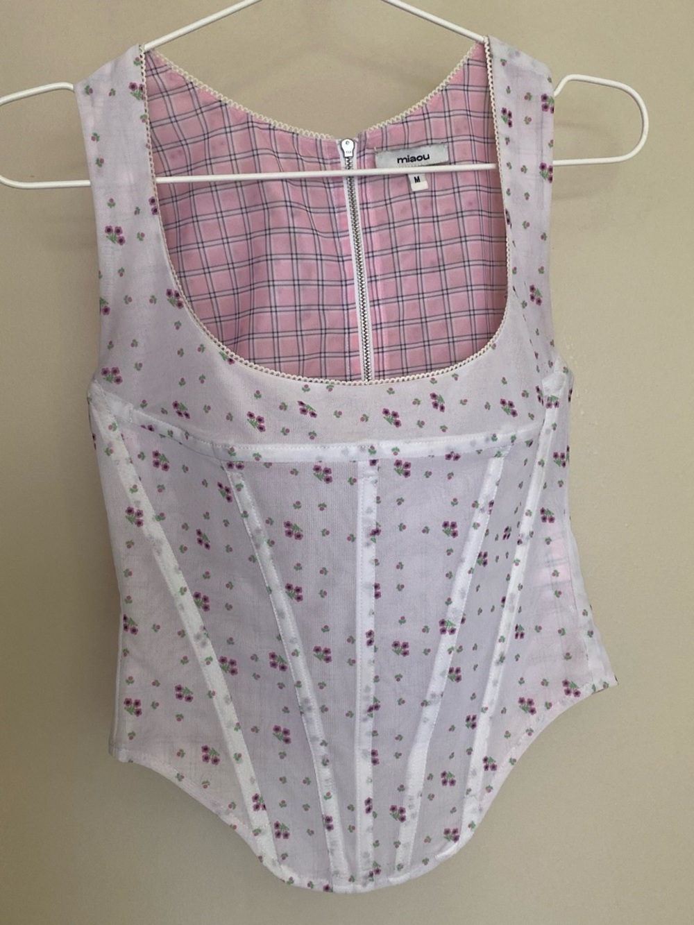 Miaou Pink Campbell Corset